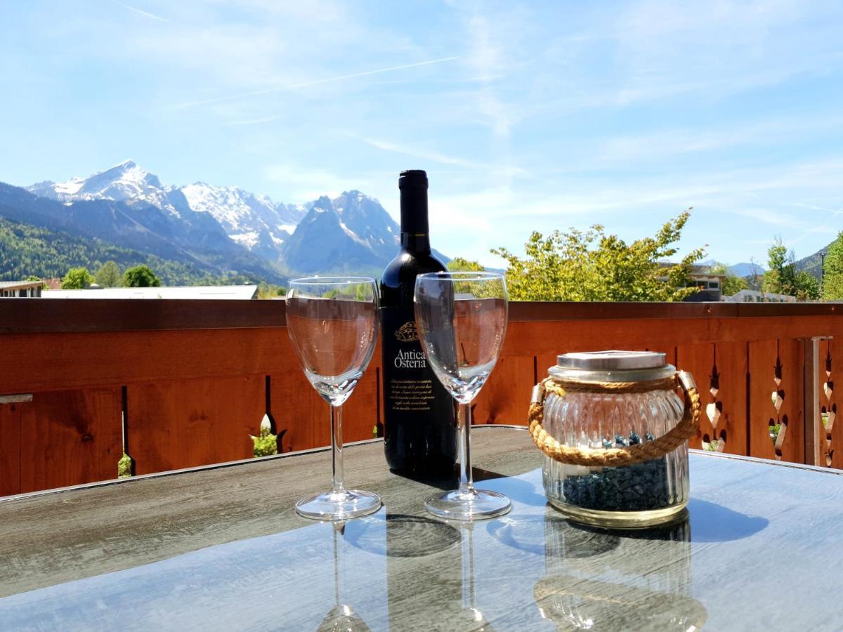 Ferienwohnung Wetterstein Garmisch-Partenkirchen Eksteriør bilde