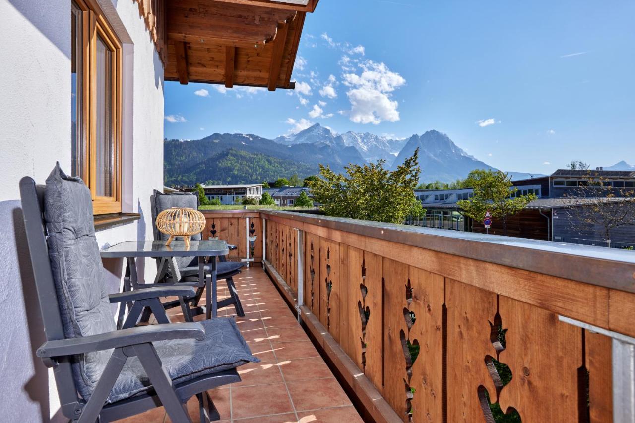 Ferienwohnung Wetterstein Garmisch-Partenkirchen Eksteriør bilde