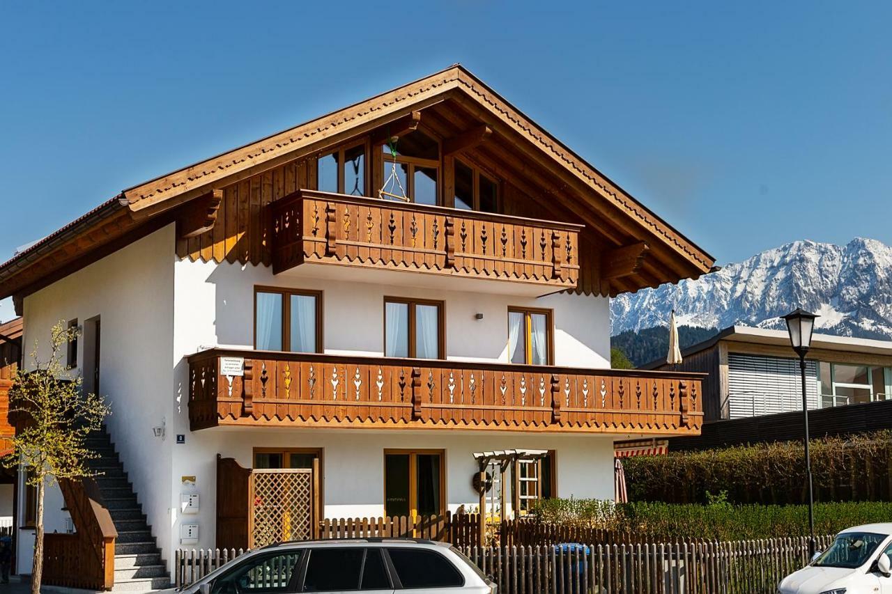 Ferienwohnung Wetterstein Garmisch-Partenkirchen Eksteriør bilde